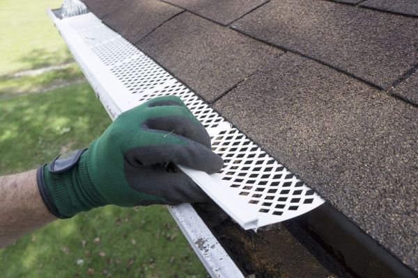 Gutter Cap Installation in Davidson