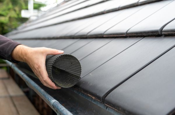 Gutter Mesh Installation in Davidson